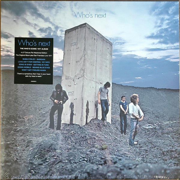 The Who : Who's Next | The Who Live At The Civic Auditorium, San Francisco 1971 (LP, Album, RE + 3xLP, RE + Box, Dlx, RM)
