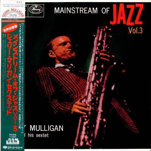 Gerry Mulligan And His Sextet : Mainstream Of Jazz Vol. 3 (LP, Album, Mono)