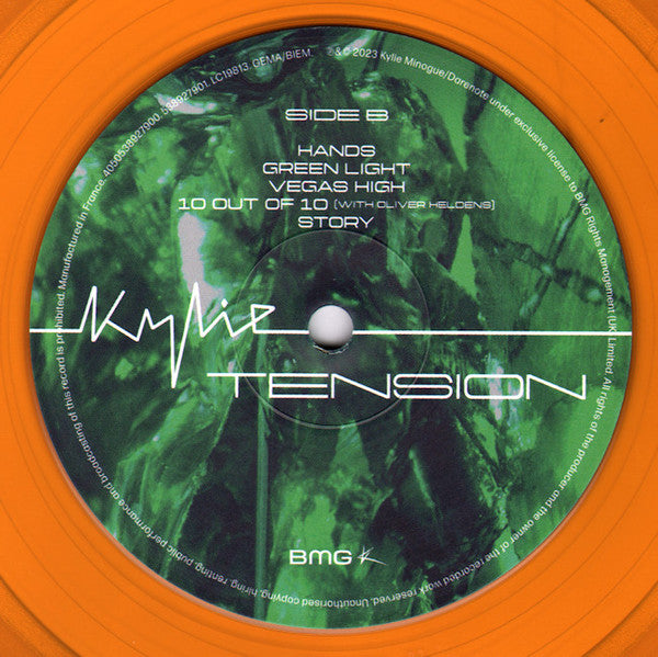 Kylie ~ Tension (Vinyl) - Djungel & Jazz