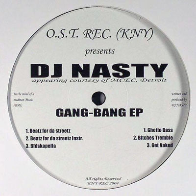 DJ Nasty : Gang Bang EP (12", EP)