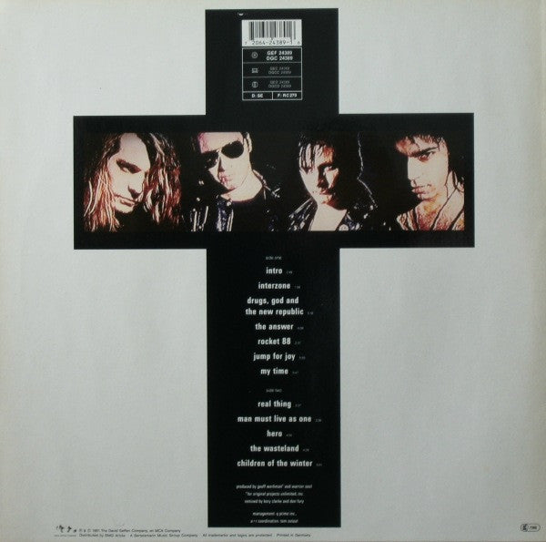 Warrior Soul : Drugs, God And The New Republic (LP, Album)