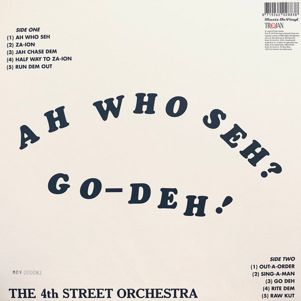 The 4th Street Orchestra ~ Ah Who Seh ? Go-Deh ! (Vinyl) - Djungel & Jazz