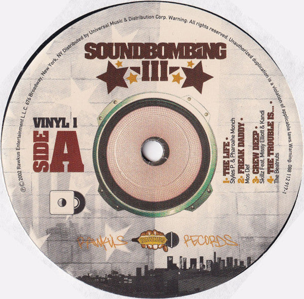 Various ~ Soundbombing III (Vinyl) - Djungel & Jazz