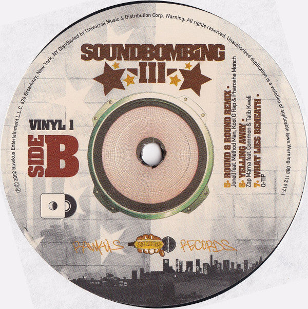 Various ~ Soundbombing III (Vinyl) - Djungel & Jazz