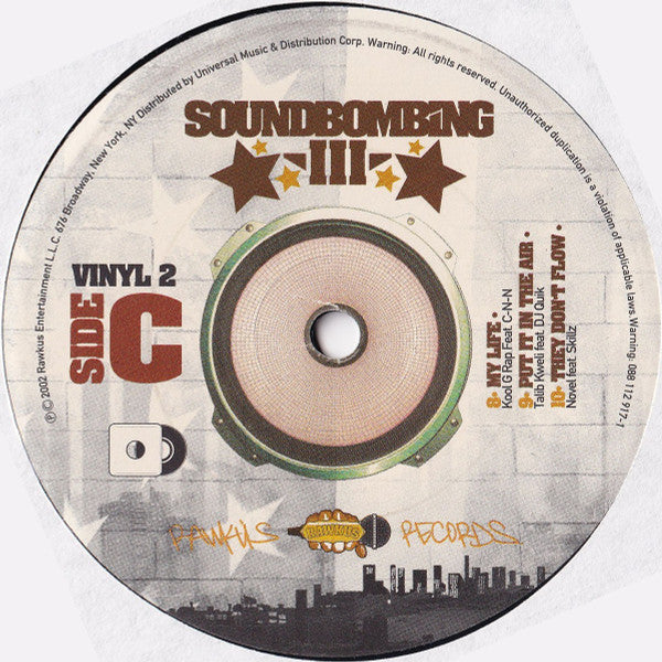 Various ~ Soundbombing III (Vinyl) - Djungel & Jazz