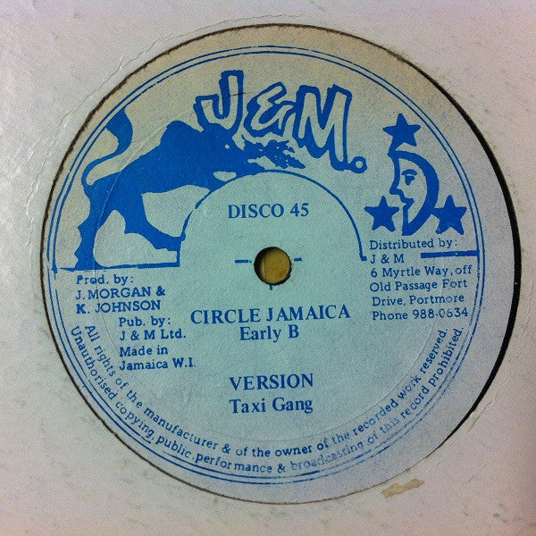 Malibu (6) / Early B (2) : My Friends / Circle Jamaica (12")