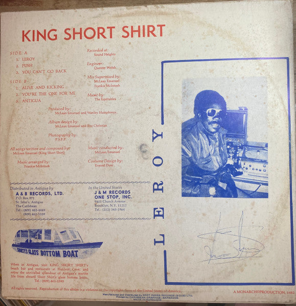 King Short Shirt : Leroy (LP, Album)