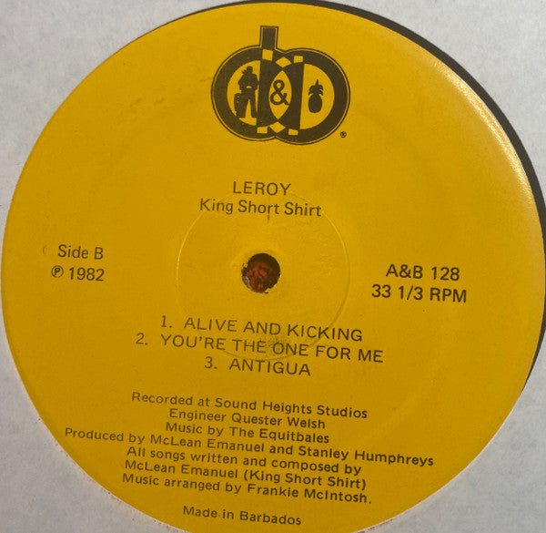 King Short Shirt : Leroy (LP, Album)