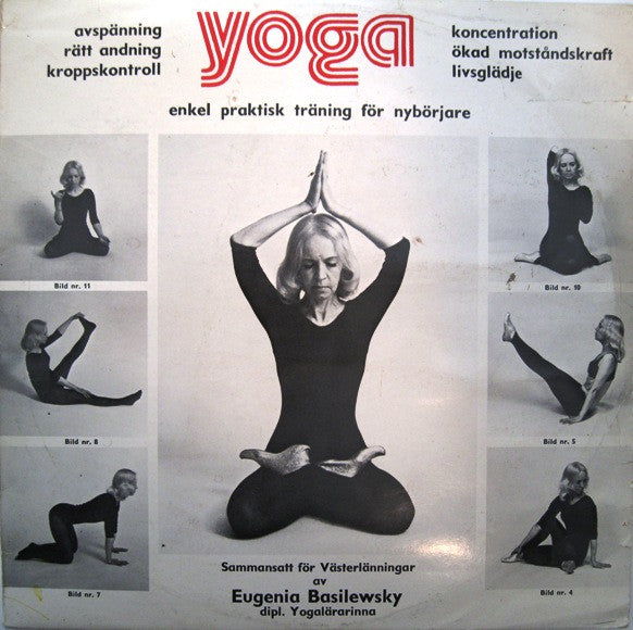 Eugenia Basilewsky ~ Yoga - Enkel Praktisk Träning För Nybörjare (Vinyl) - Djungel & Jazz