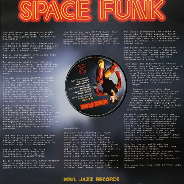 Various : Space Funk 2 (Afro Futurist Electro Funk In Space 1976-84) (2xLP, Comp)