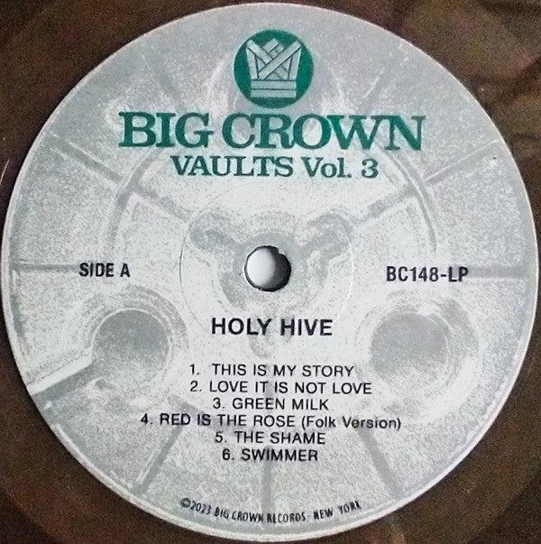 Holy Hive ~ Big Crown Vaults Vol. 3 (Vinyl) - Djungel & Jazz