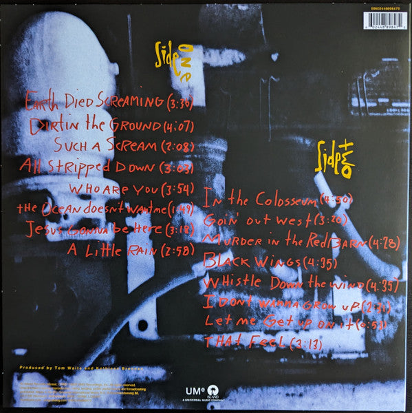 Tom Waits : Bone Machine (LP, Album, RE, RM, 180)