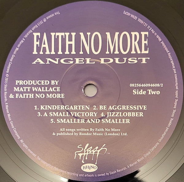 Faith No More ~ Angel Dust (Vinyl) - Djungel & Jazz