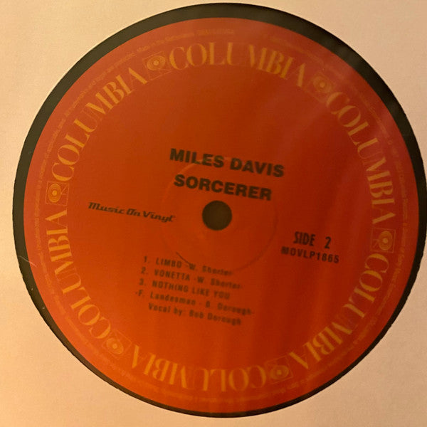 Miles Davis ~ Sorcerer (Vinyl) - Djungel & Jazz