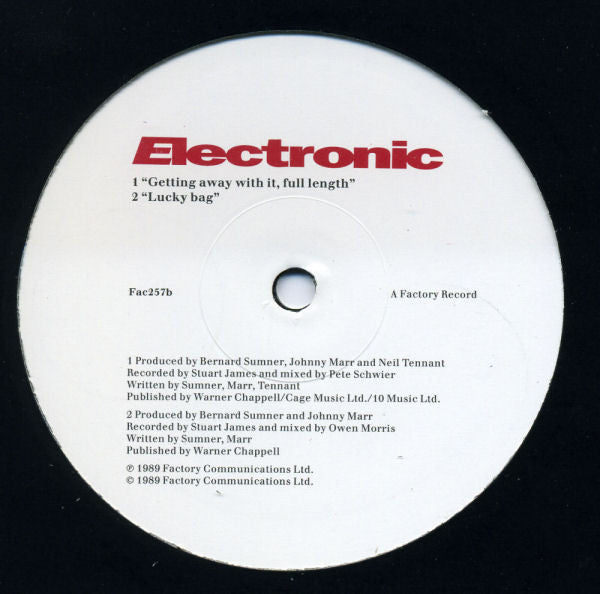 Electronic ~ Getting Away With It... (Vinyl) - Djungel & Jazz