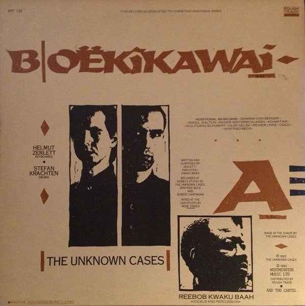 The Unknown Cases ~ Masimba Bele (Vinyl) - Djungel & Jazz