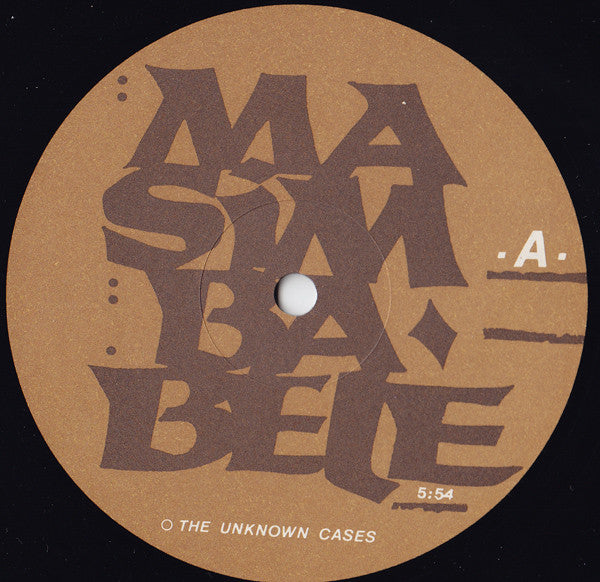 The Unknown Cases ~ Masimba Bele (Vinyl) - Djungel & Jazz