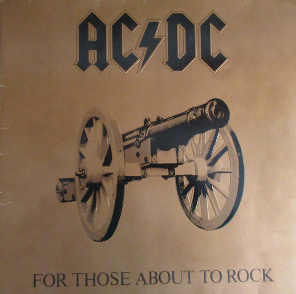 AC/DC : For Those About To Rock We Salute You (LP, Album, Gat)