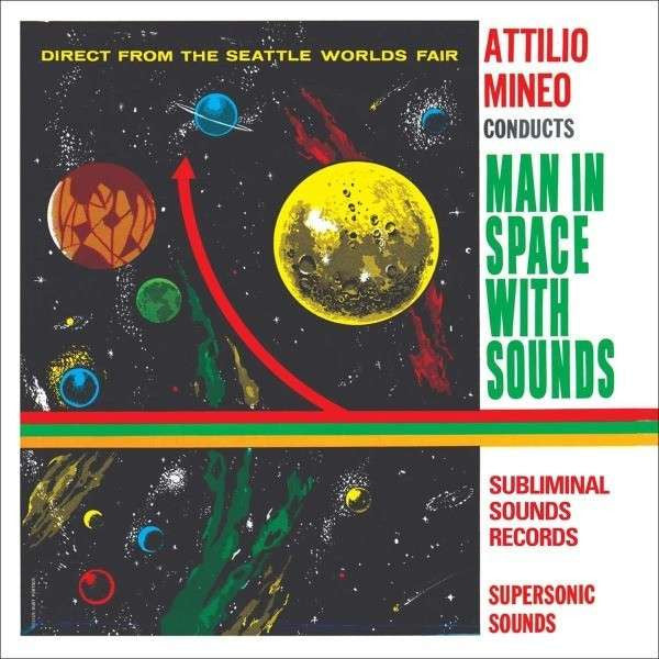 Attilio Mineo : Man In Space With Sounds (LP, Album, Ltd, RE)