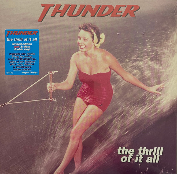 Thunder (3) : The Thrill Of It All (2xLP, Album, Ltd, RE, Pin)