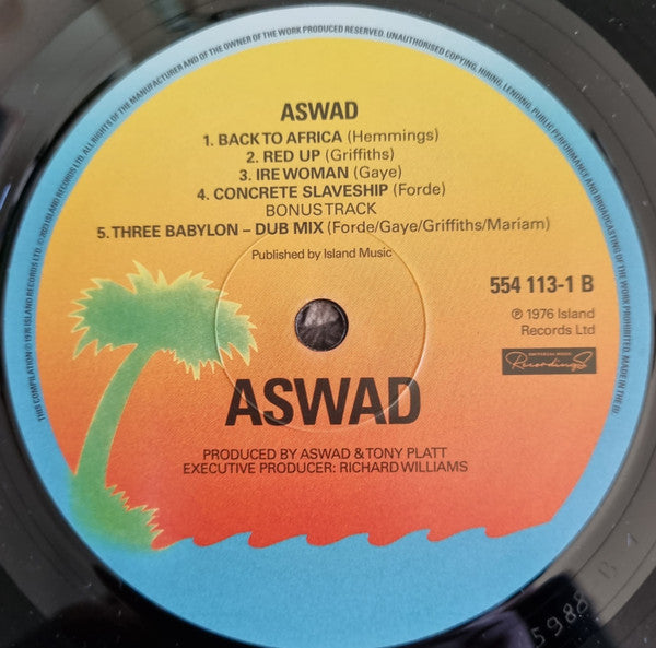 Aswad : Aswad (LP, Album, Ltd, RE)