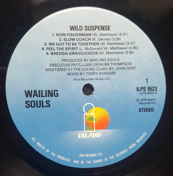 Wailing Souls : Wild Suspense (LP, Album)