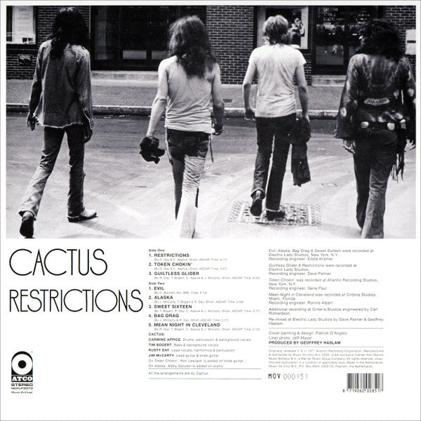 Cactus ~ Restrictions (Vinyl) - Djungel & Jazz