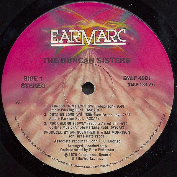 Duncan Sisters ~ The Duncan Sisters (Vinyl) - Djungel & Jazz