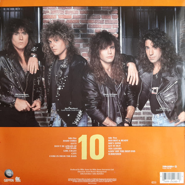 Y & T : Ten (LP, Album)