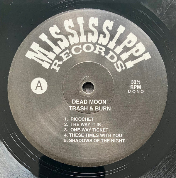 Dead Moon ~ Trash & Burn (Vinyl) - Djungel & Jazz