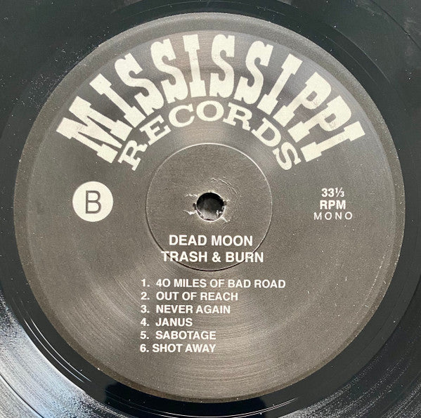 Dead Moon ~ Trash & Burn (Vinyl) - Djungel & Jazz