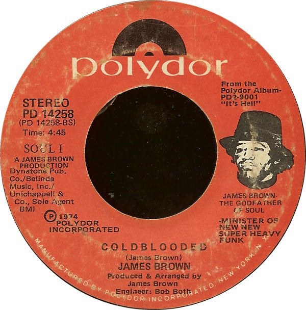 James Brown ~ Funky President (People It's Bad) (Vinyl) - Djungel & Jazz