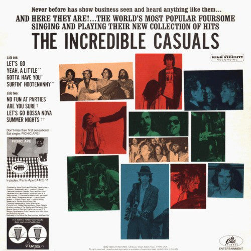 The Incredible Casuals ~ Let's Go! (Vinyl) - Djungel & Jazz