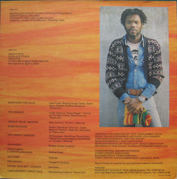 Babatunde Tony Ellis ~ No Place To Run (Vinyl) - Djungel & Jazz