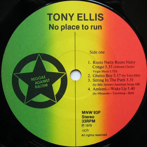 Babatunde Tony Ellis ~ No Place To Run (Vinyl) - Djungel & Jazz