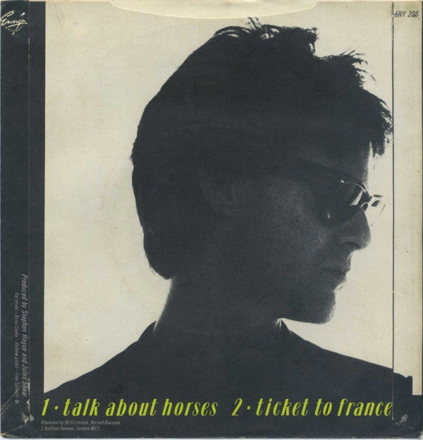 Slow Children (2) : Talk About Horses (7", Single)