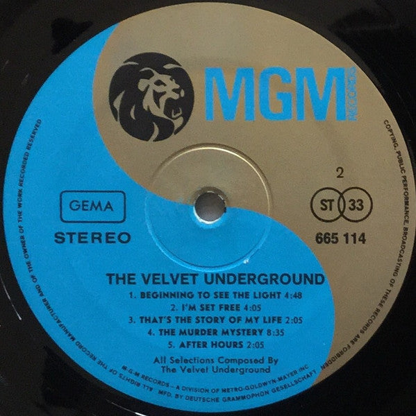 The Velvet Underground ~ The Velvet Underground (Vinyl) - Djungel & Jazz