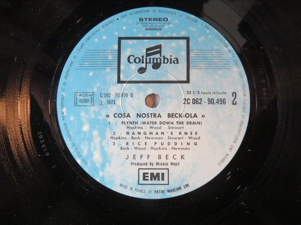 Jeff Beck ~ Beck-Ola (Vinyl) - Djungel & Jazz