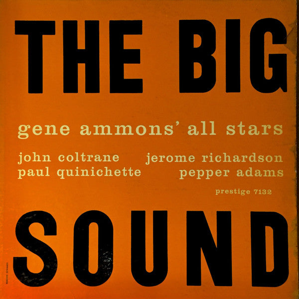 Gene Ammons' All Stars ~ The Big Sound (Vinyl) - Djungel & Jazz