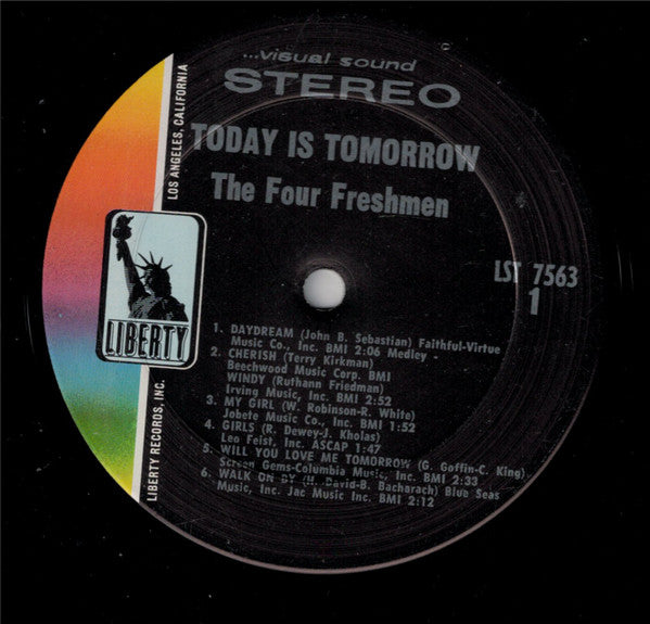 The Four Freshmen ~ Today Is Tomorrow! (Vinyl) - Djungel & Jazz