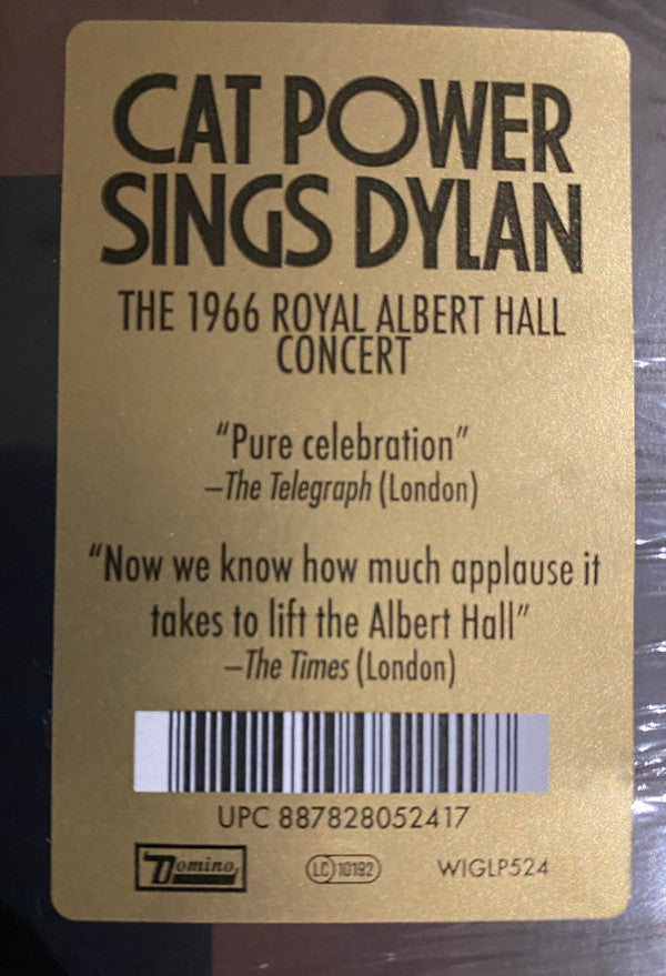 Cat Power : Sings Dylan (The 1966 Royal Albert Hall Concert) (2xLP, Album)