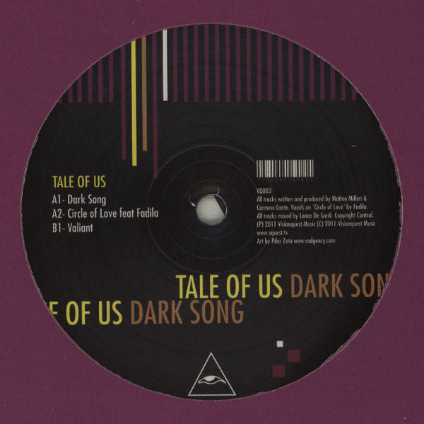 Tale Of Us ~ Dark Song (Vinyl) - Djungel & Jazz