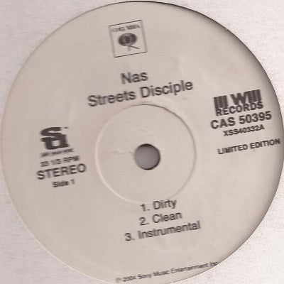 Nas ~ Streets Disciple (Vinyl) - Djungel & Jazz