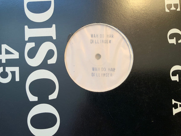 Dillinger : Race / Wah Do Har (12", W/Lbl)