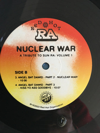 Various ~ Red Hot + Ra: Nuclear War (A Tribute To Sun Ra: Volume 1) (Vinyl) - Djungel & Jazz