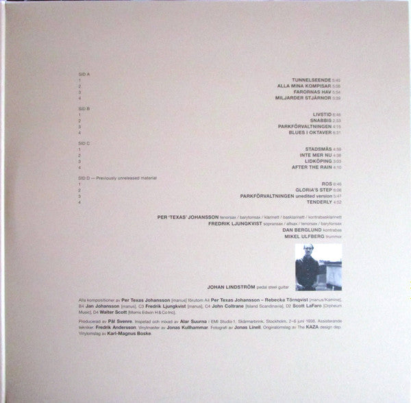 Per 'Texas' Johansson ~ Alla Mina Kompisar (Vinyl) - Djungel & Jazz