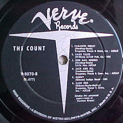 Count Basie ~ The Count! (Vinyl) - Djungel & Jazz