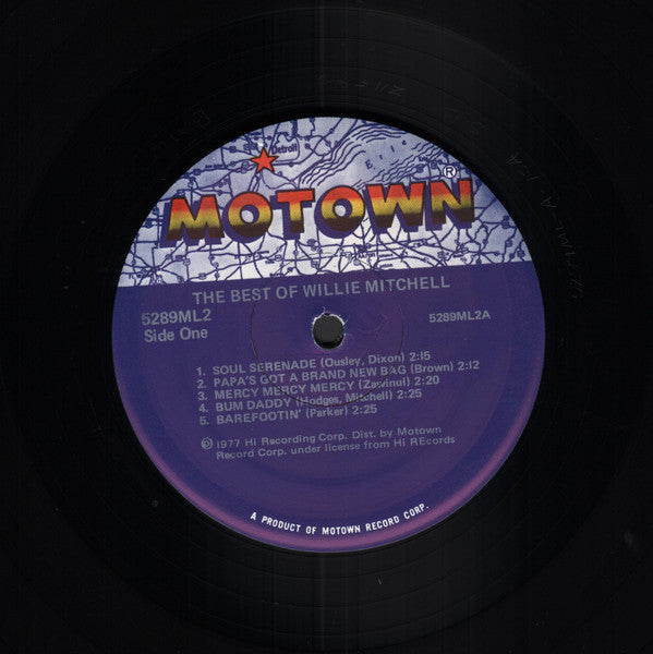 Willie Mitchell ~ The Best Of Willie Mitchell (Vinyl) - Djungel & Jazz