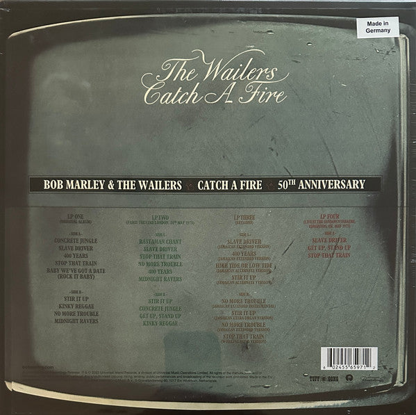 Bob Marley And The Wailers* : Catch A Fire (4xLP, 50t)