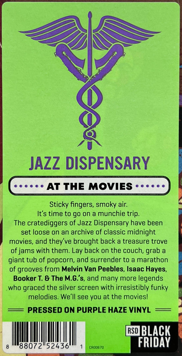 Various ~ Jazz Dispensary: At The Movies (Vinyl) - Djungel & Jazz